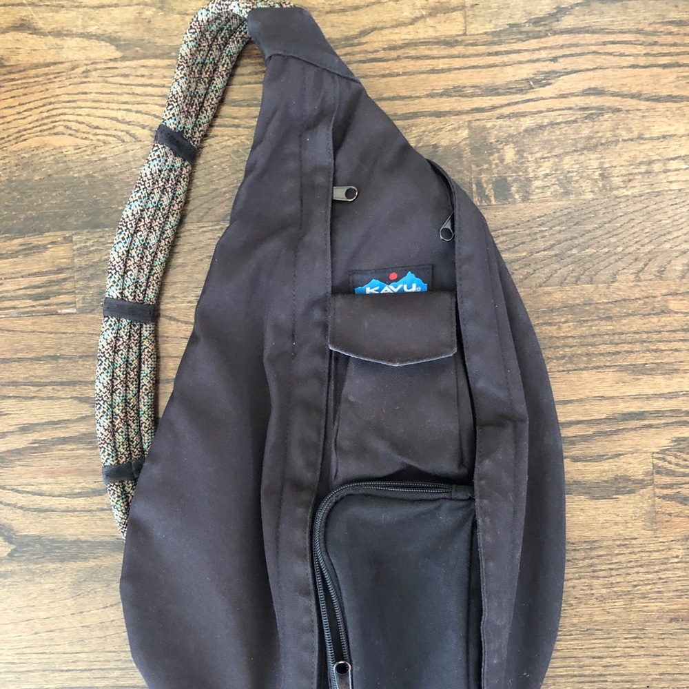 Black Kavu Rope Sling Bag
